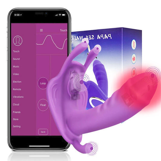 Sex Toys APP Control Dildo Vibrator for Women Anal Clit Stimulator WIFI vibrator Female Sex Toy for Women Goods for Adults 18