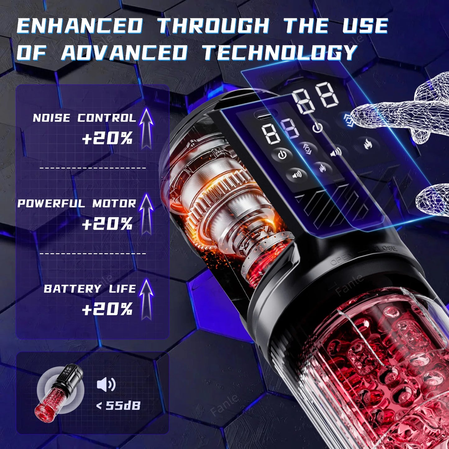 Male Automatic Masturbator Cup Thrusting Heating Rotating Pussy Licking Blowjob Sucking Machines Telescopic Sex Toy For Men