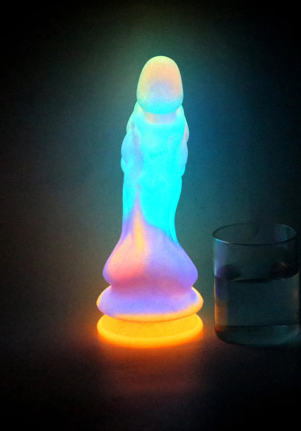Colourful Glowing Dildo Sex Toys for Women Men Luminous Anal Plug Dick Penis Huge Dragon Monster Soft Big Butt Plug Adult Toy