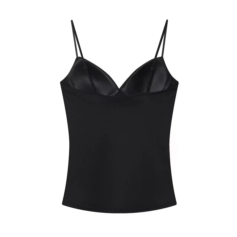 MUJER Sexy Corset Crop Top Woman Camisole Backless Short Tops for Women Sleeveless Bustier Tops Women Straps Tube Top Female