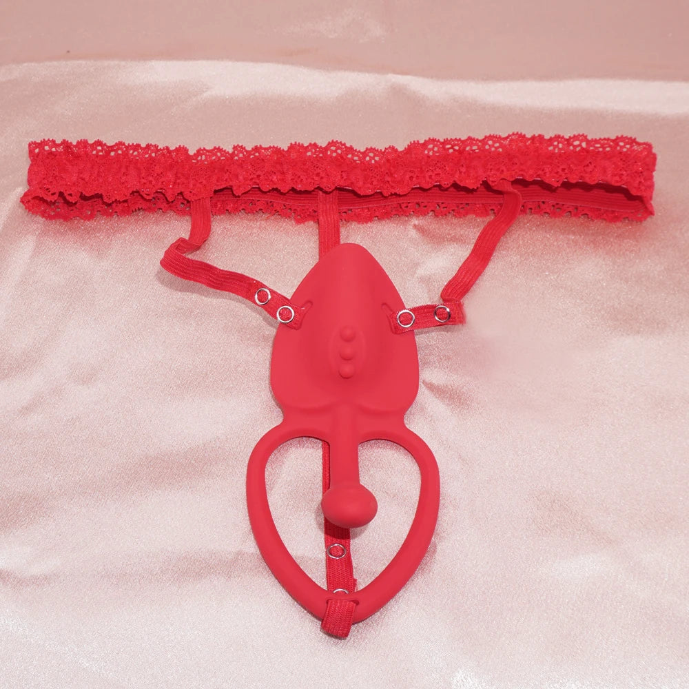 Wearable Panty Vibrator Vibrating Penis Cock Ring APP Remote Control Vibrators Clitoral Stimulator Adult Sex Toys for Women Men