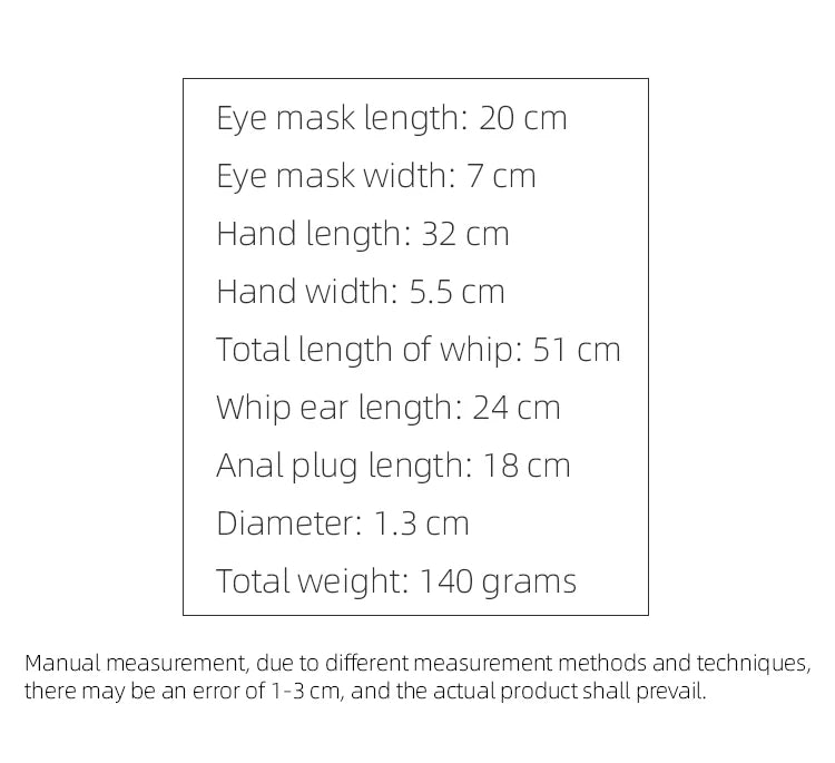 4Pcs Bondage Set BDSM Kits Eye Mask Whip Spanking Paddle Feather Stick Sex Adult Games Erotic Sex Toys For Women Couples