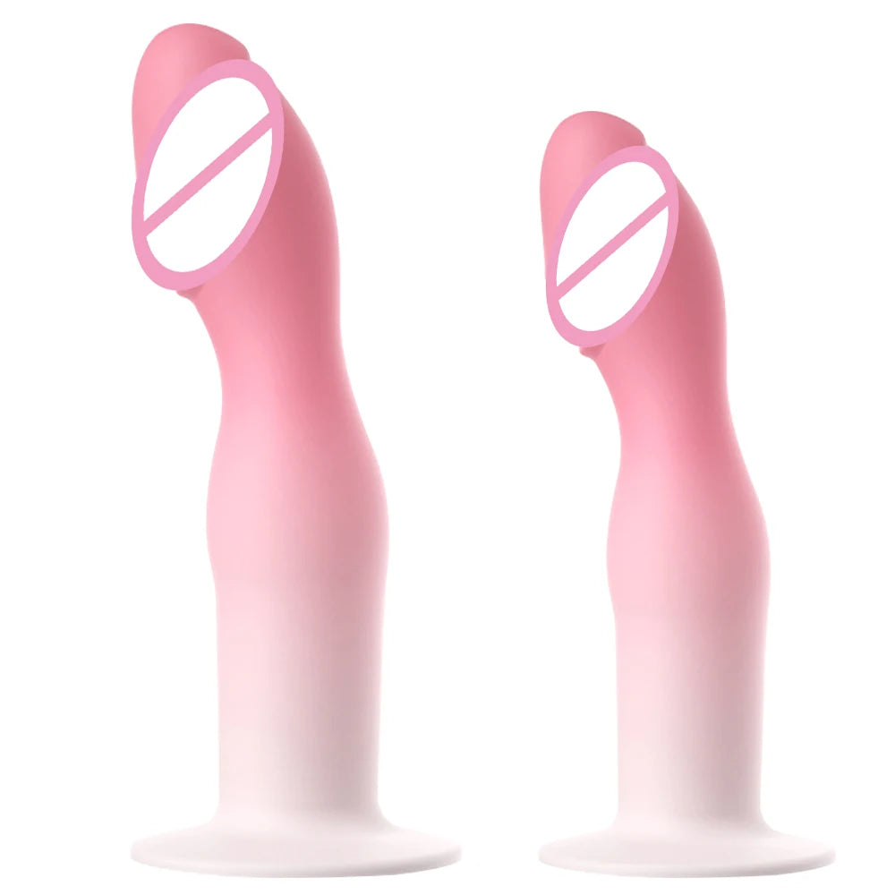 Big Dildo Vagina Clit G-Spot Massager For Lesbian Soft Silicone Anal Plug Dilatancy Erotic Toys Sex Toy for Women Men Couples