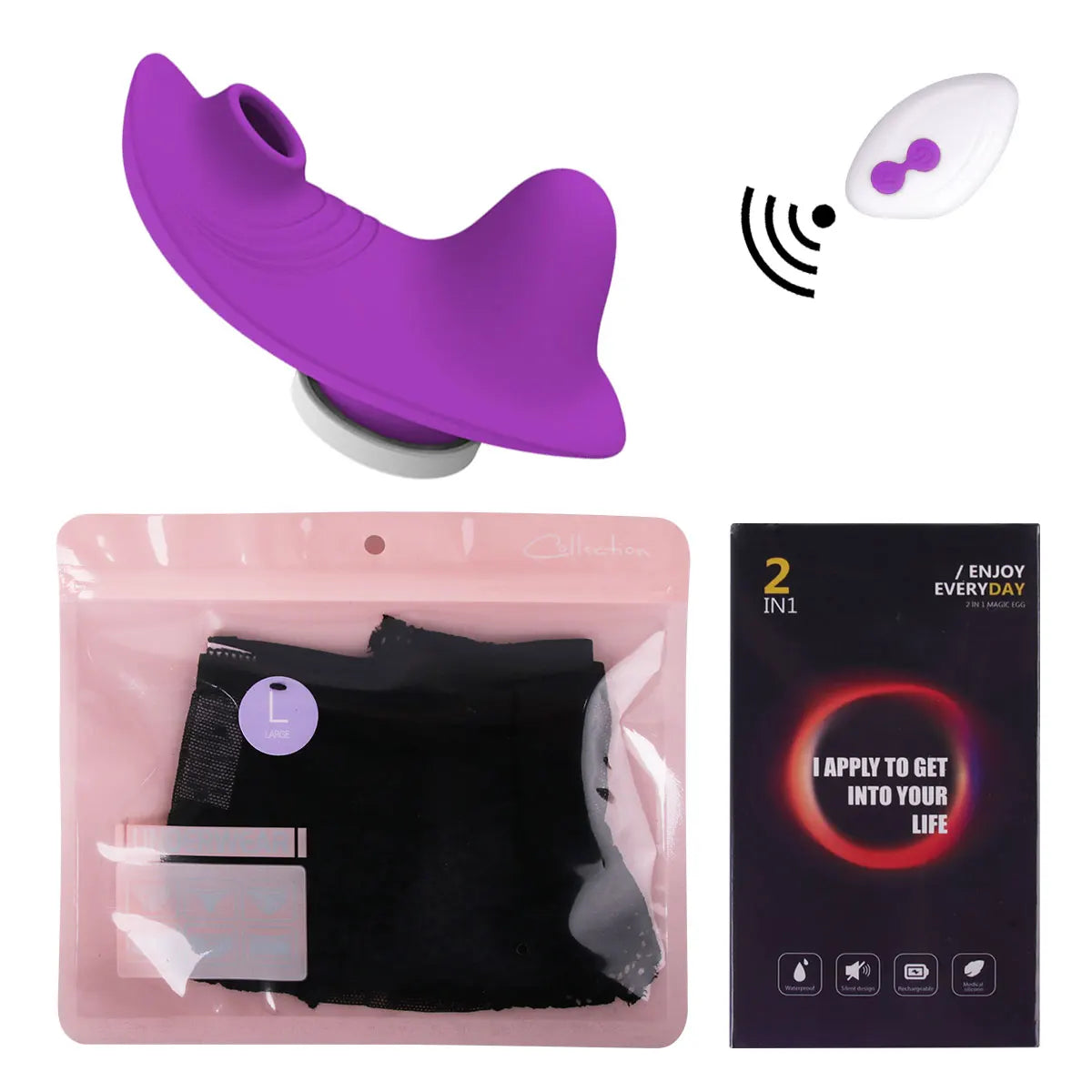Funny Sex Toys Clitoris Sucker Panty Sucking Vibrator Adult Goods For Women Clit Suction Stimulator Machine Female Masturbation