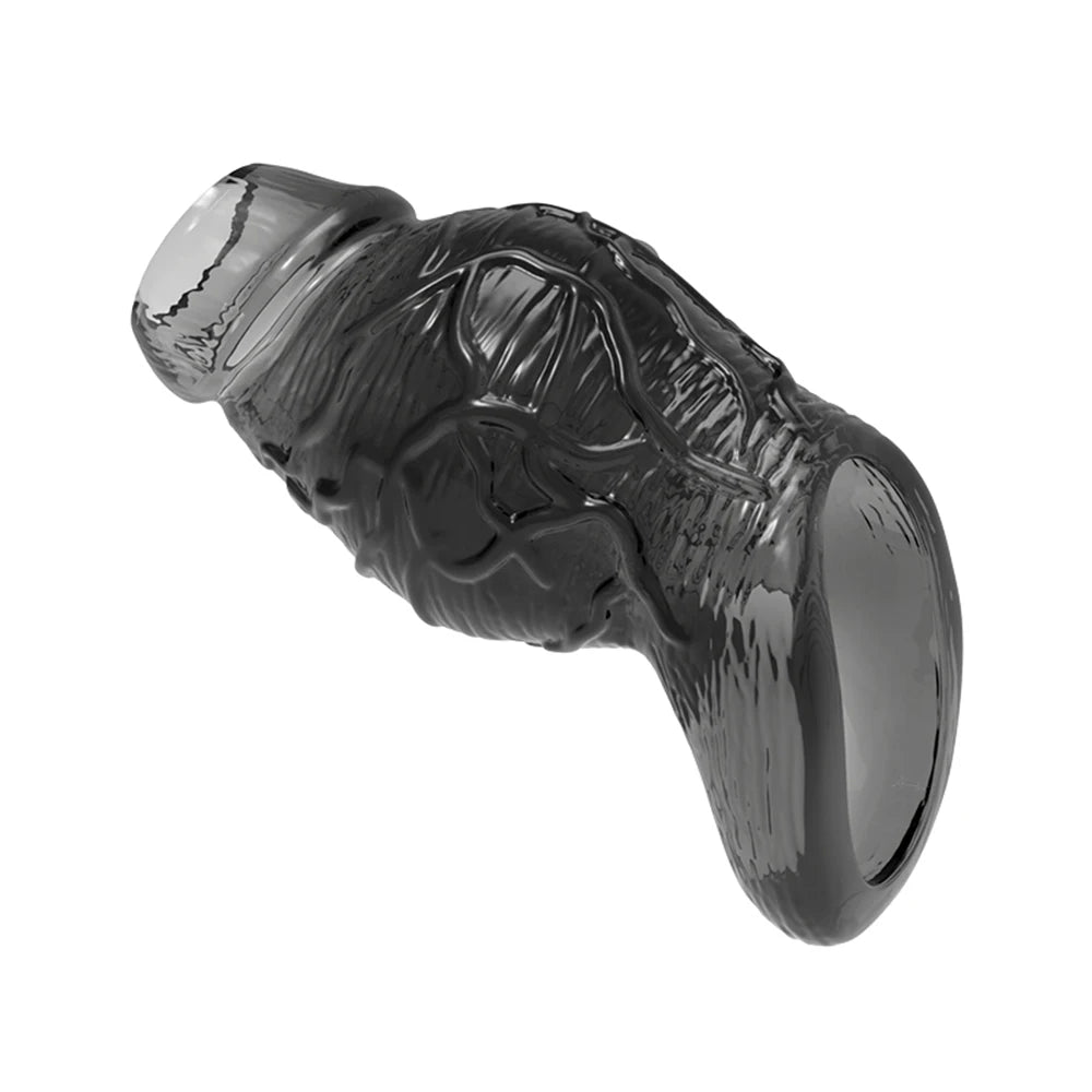 Male Penis Rings Enlargement Cock Sleeve Condoms Delay Ejaculation Stronger Erection Dick Dildo Adult Sex Toys for Men Couple