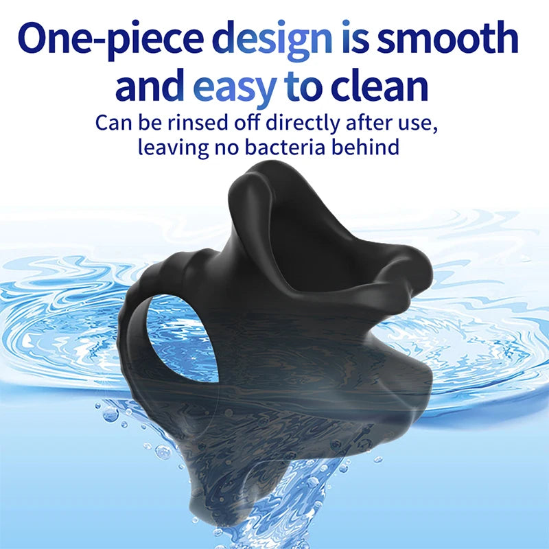 Penis Ring Men SM Testicle Bondage Ball Stretcher Erection Delay Ejaculation Cock Cage Lock Enlargement Sex Toys Couple