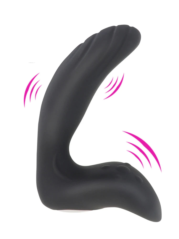 Male Prostate Massage Dildo Vibrator Anal Plug Silicone Waterproof Prostate Stimulator Butt Plug Sex Toy For Men Adult Sex Toys