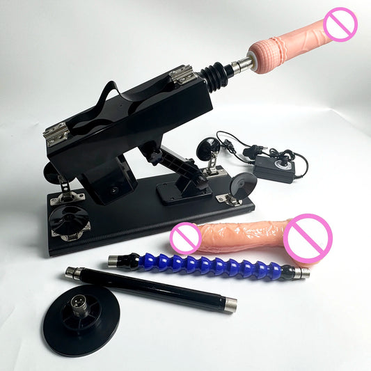 Automatic Electric Sex Machine Vagina Massage Multi-Speed Controller Vibrators Adult Big Dildos Sex Toys for Women Men Couples