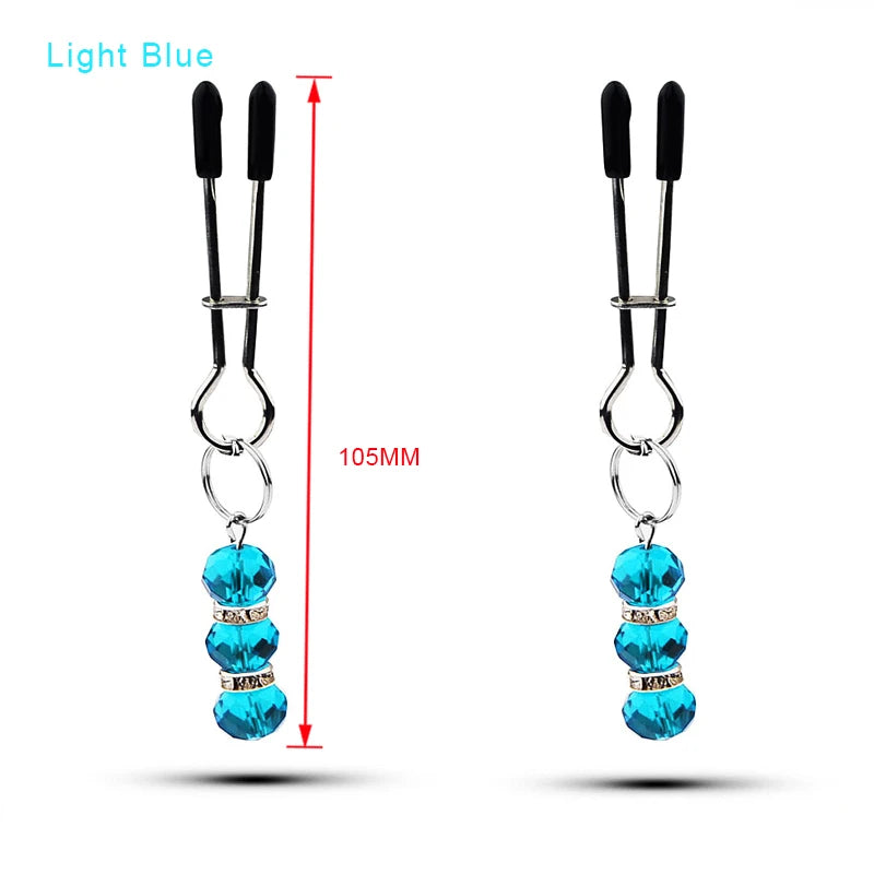 Adults Sex Toys For Women Nipple Stimulation Clamps Couple Erotic Flirt Games Fetish Slave Gay For Nipples Intimate Accessories