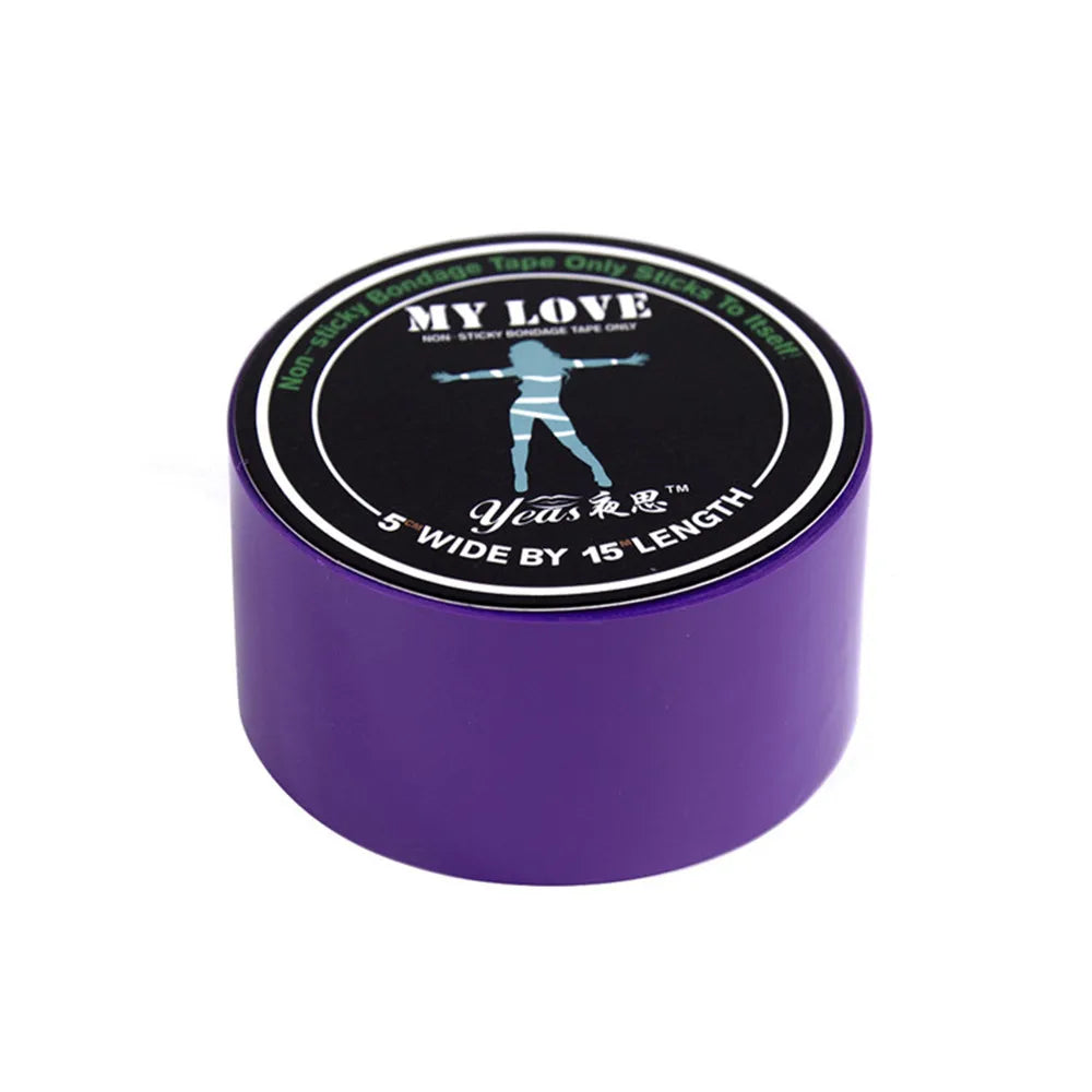 BDSM Electrostatic Static Bondage Tape Body Harness Tied Restraints Bundle Role Play Adult Fun Slave Game Erotic  Sex Toys