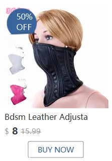 BDSM Leather Head Harness Oral Mouth Ball Restraint Hood Mouth Strap Bondage Gag Half Face Mask for Couple SM Slave Roleplay