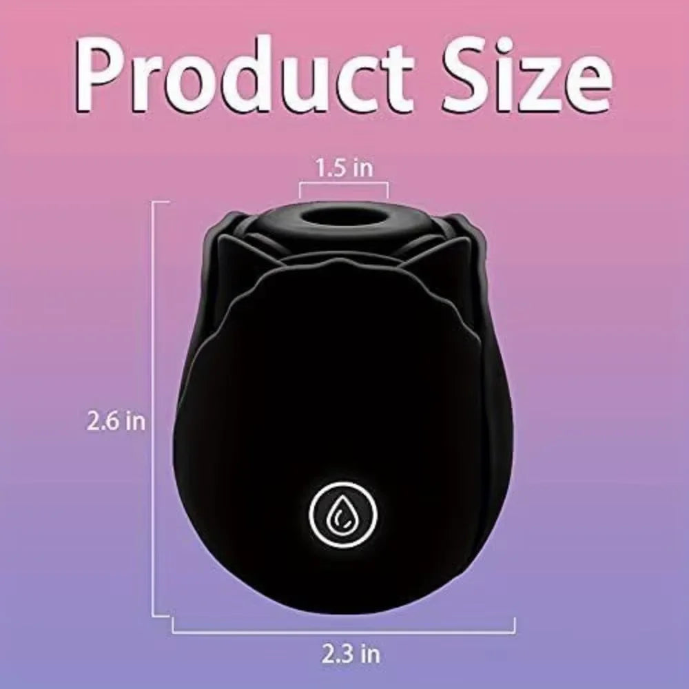 Clit Sucker Vibrator for Women Vagina G-Spot Vibrator Female Masturbator Clitoris Stimulator Adult Goods Rose Sex Toy for Women