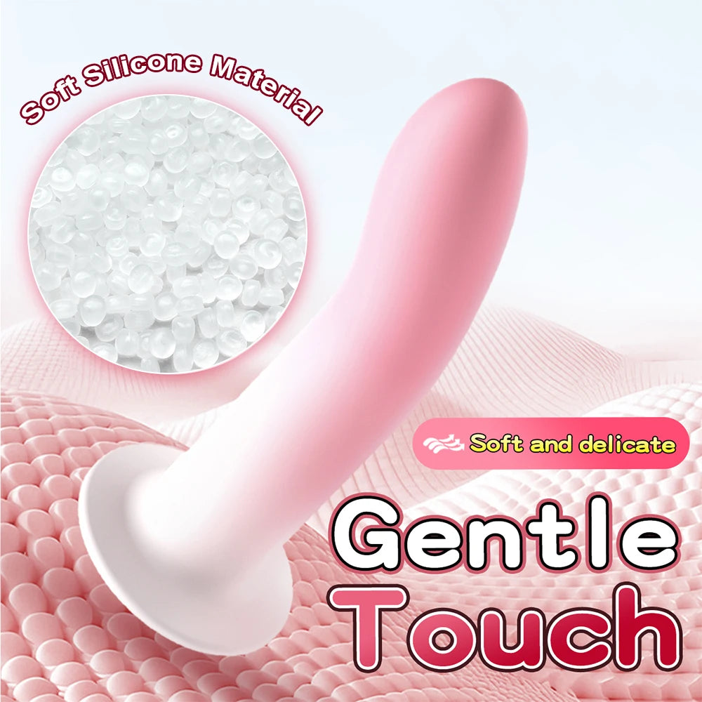 Big Dildo Vagina Clit G-Spot Massager For Lesbian Soft Silicone Anal Plug Dilatancy Erotic Toys Sex Toy for Women Men Couples