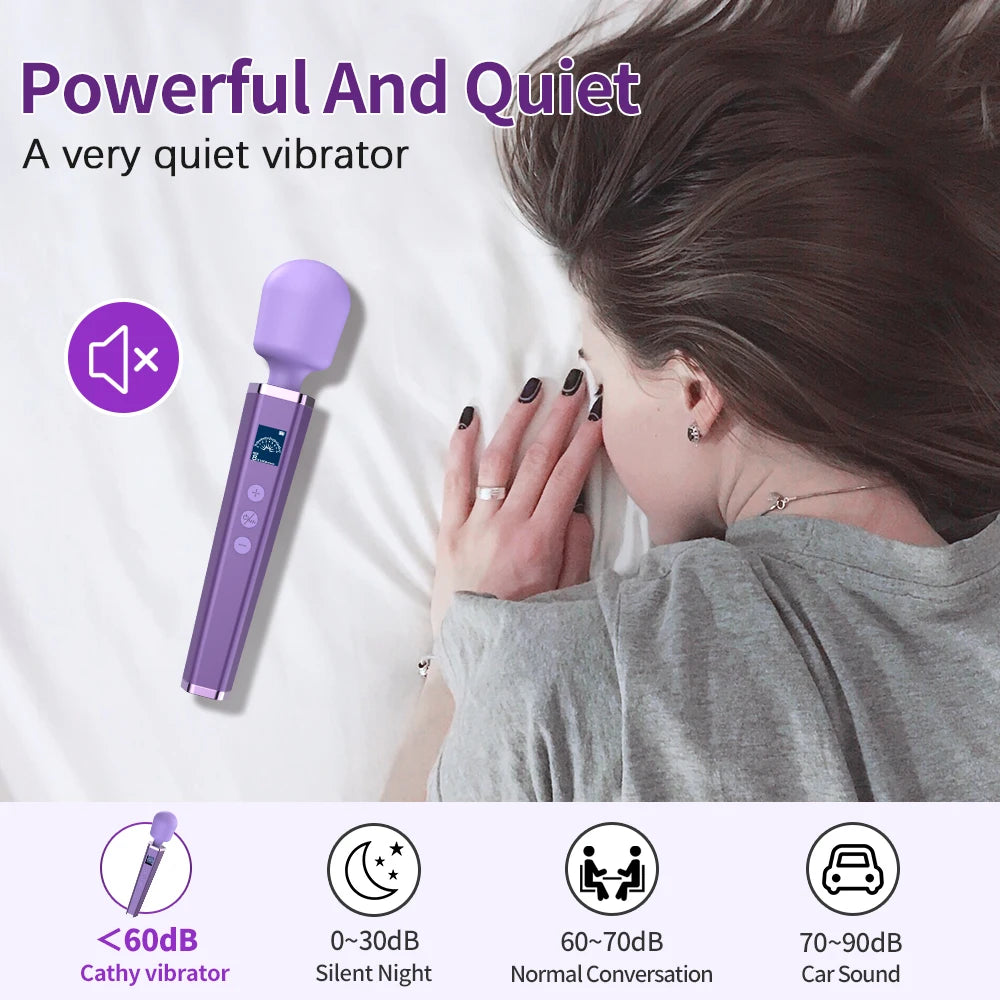 Sex Machine Powerful Clitoral Vibrator Sex Toys for Women AV Magic Wand Massage Stick Vibtator for Women  Adult Toy  Dildo