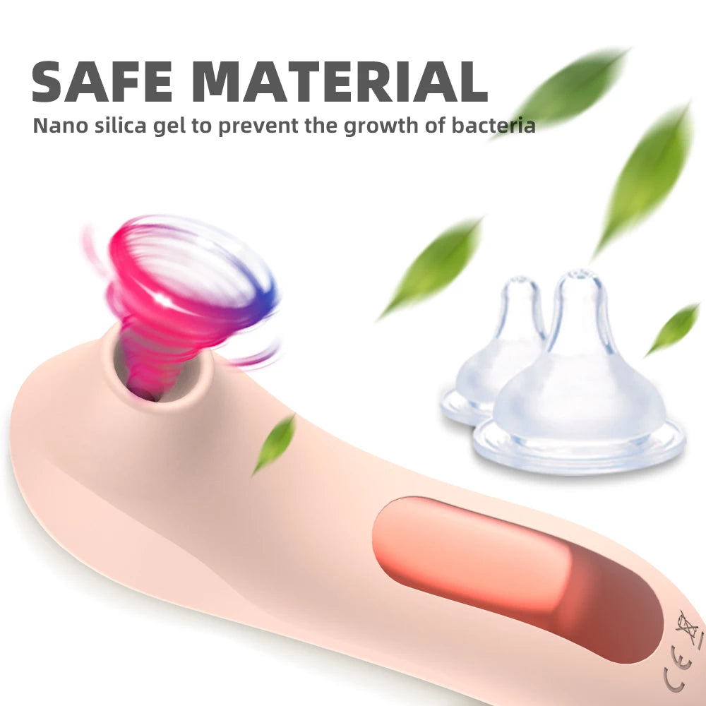 Powerful Sucking Vibrator Female Clitoris Nipple Oral Vagina Vacuum Stimulator Massager Sex Toys Adults Goods for Women