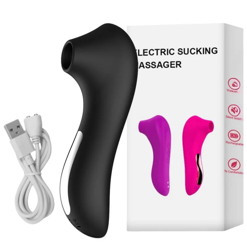 Powerful Sucker Clitoris Sucking Vibrator Female Clit Nipple Oral Vacuum Stimulator Massager Sex Toys Adults Goods for Women