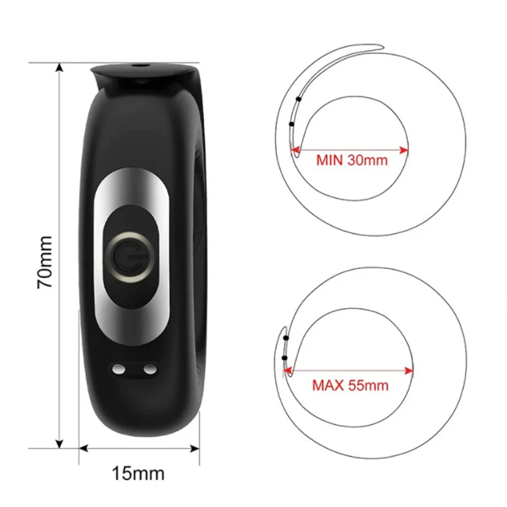 Strong Penis Cock Ring Male Masturbator Tools Sexy Toys Vibrating Rings Delay Ejaculation Stimulator Sex Toys For Men Couple 18+