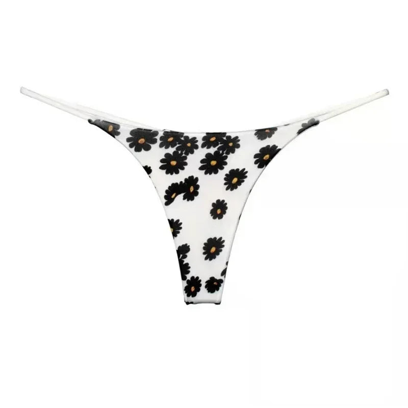Lingerie Sexy G Strings Low-Rise Thong Panties Female Sexy Underwear Women Seamless Low  thongs women sexy Beach style