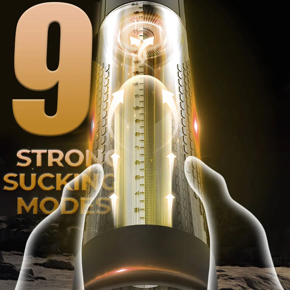 Electric Penis Pump for Enlargement Man Vacuum Pump Enlargement Extend Pump Male Masturbator Penile Bigger Trainer Adult Sex Toy