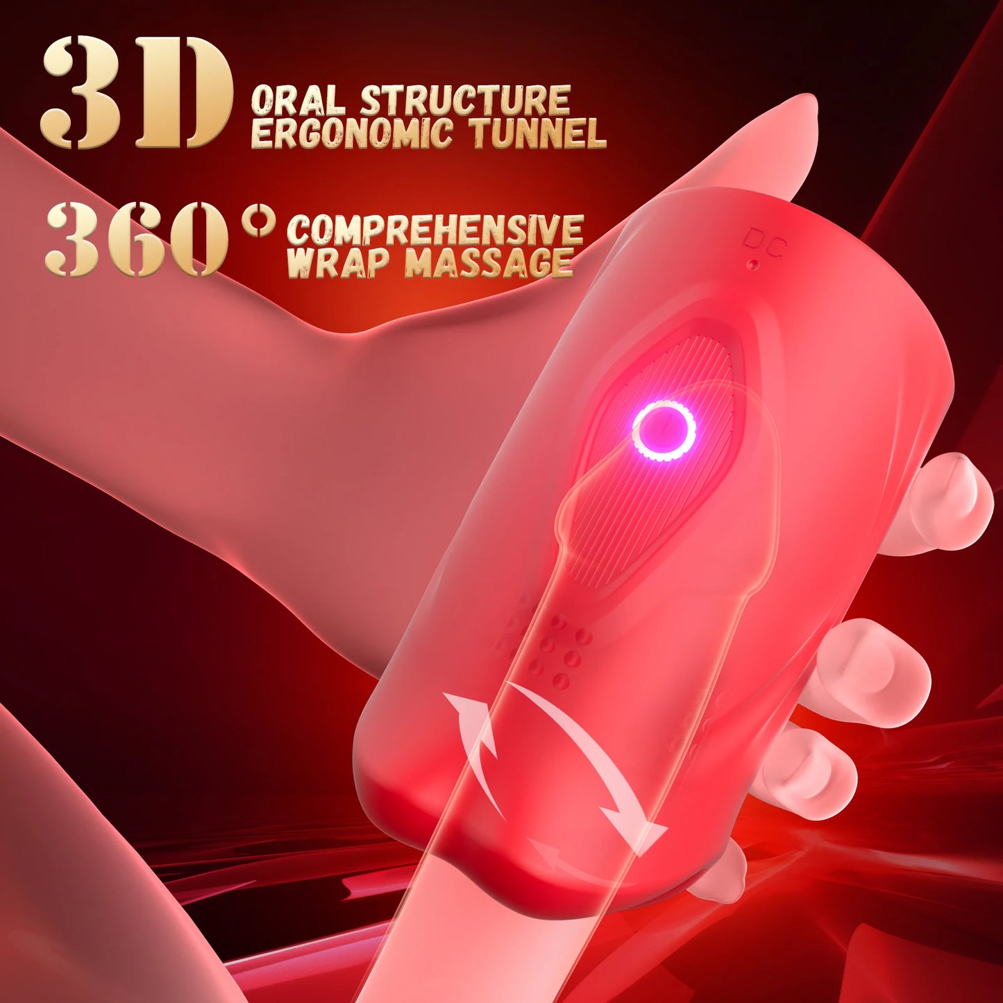 Male Masturbator Penis Training Vibrator Men Glans Massage Stimulator with 9 Vibration Delay Training Exerciser Adult Sex Toy 18