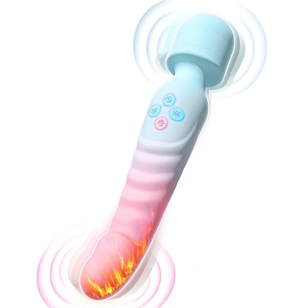 Powerful Vibrator Dildos Wand for Women Clitoris Stimulator G Spot Vibrator for Women Vagina Massager Adult Sex Toys for Woman