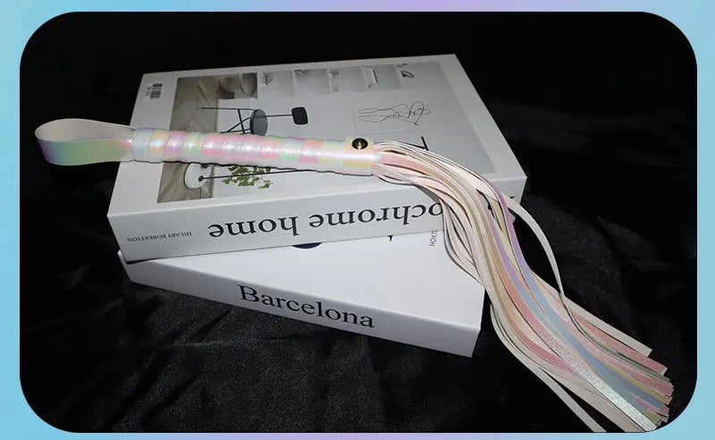 BDSM Spanking Flogger Multi Color Whip Impact Toy for Couples SM Discipline Tool Beginner Bondage Gear Spank Paddle for Adults