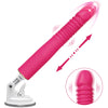 Automatic Telescopic Dildo Vibrator with Adjustable Thrusting Motion