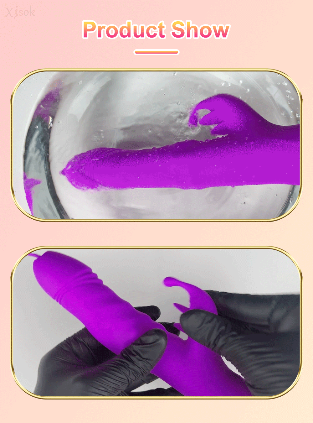 Rabbit Vibrator G-Spot Vaginal Stimulator Telescopic Clitoral Female Masturbator Massager Licking Dildo Adult Sex Toys for Women