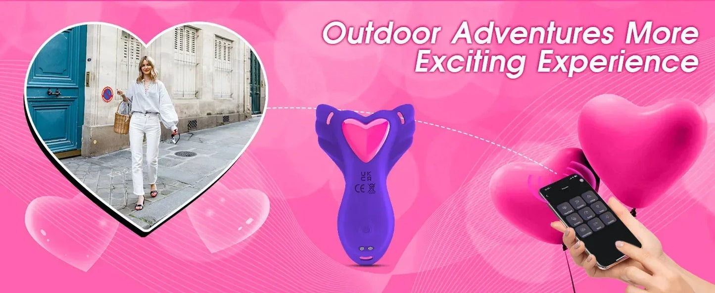 APP Control Panty Wearable Vibrator for Women Insert Dildo Clit Stimulation G Spot Massager Adult Sex Toys Sexual Pleasure Tools