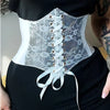Fashionable Women's Lace-up Corset Belt, Retro Style for Ladies Suitable for Casual Wear and Special Occasions
