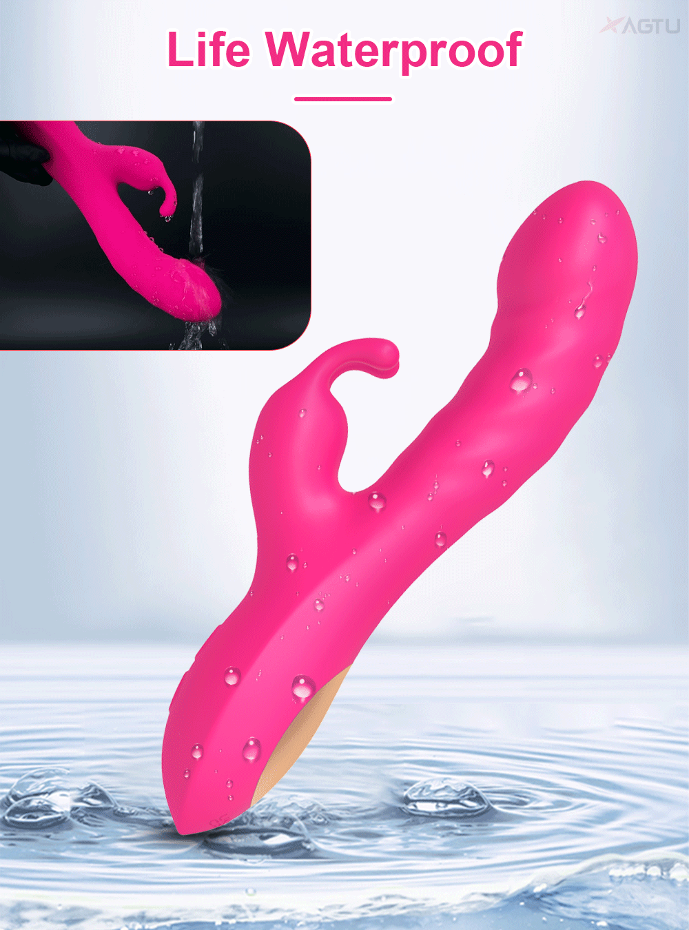 Rabbit Vibrator for Women G Spot Dildo Nipple Clitoris Stimulator Massager Adults Masturbator Female Sex Toy for Adults 18