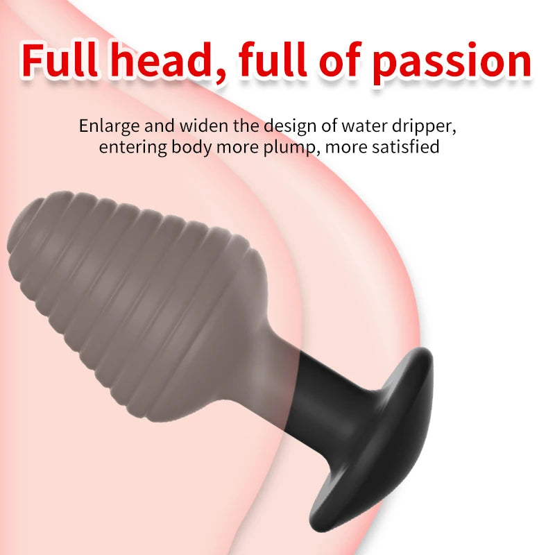 Anal Beads Sex Toys for Women Anal Sex Toy Gay Anus Dilator Men Prostate Massager Smooth Silicone Butt Plug for Couples Sex Shop