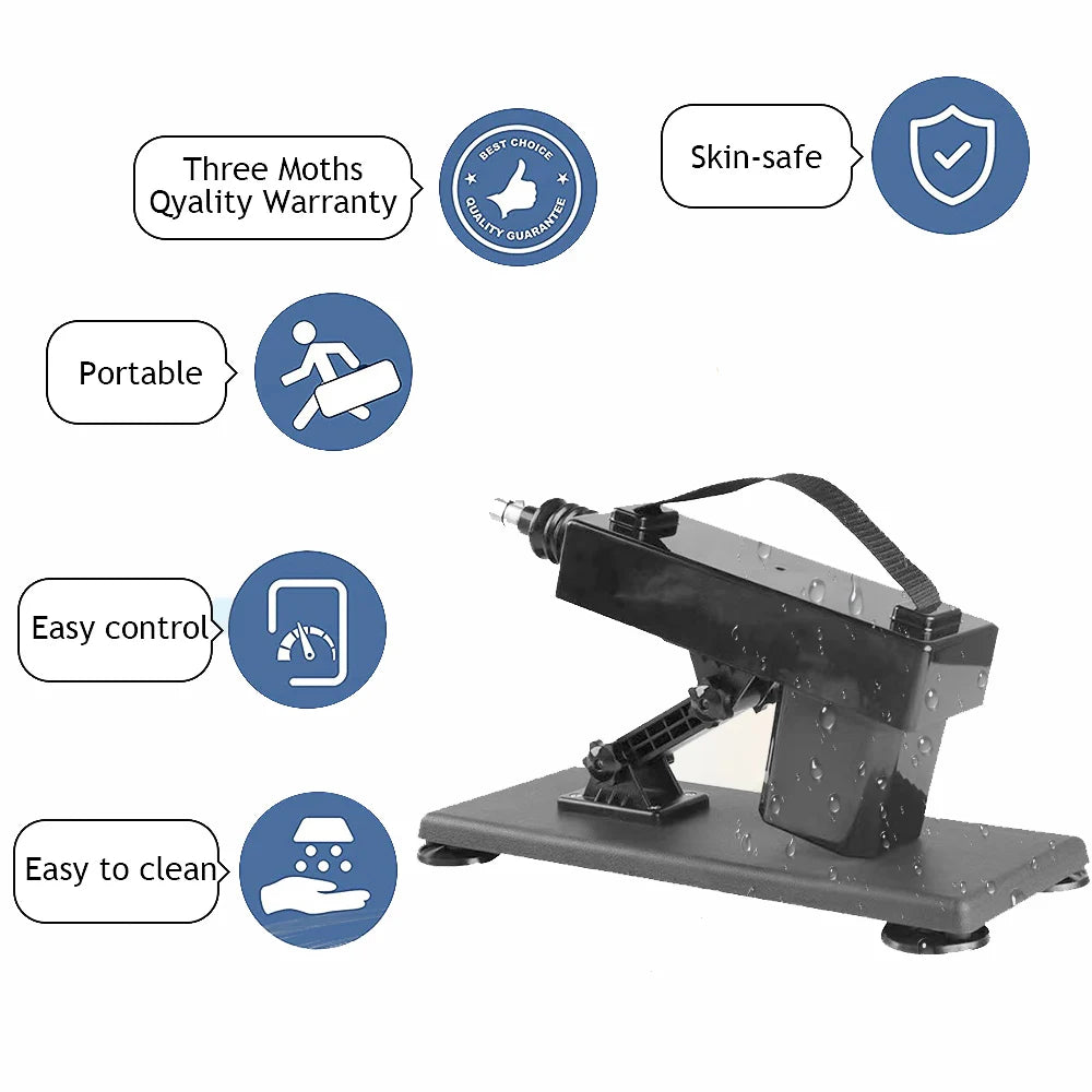 Sex Love Machine Adult Toy Automatic Thrusting Device for Men and Women Masturbation Adjustable Vaginal Anal Massage Pumping Gun