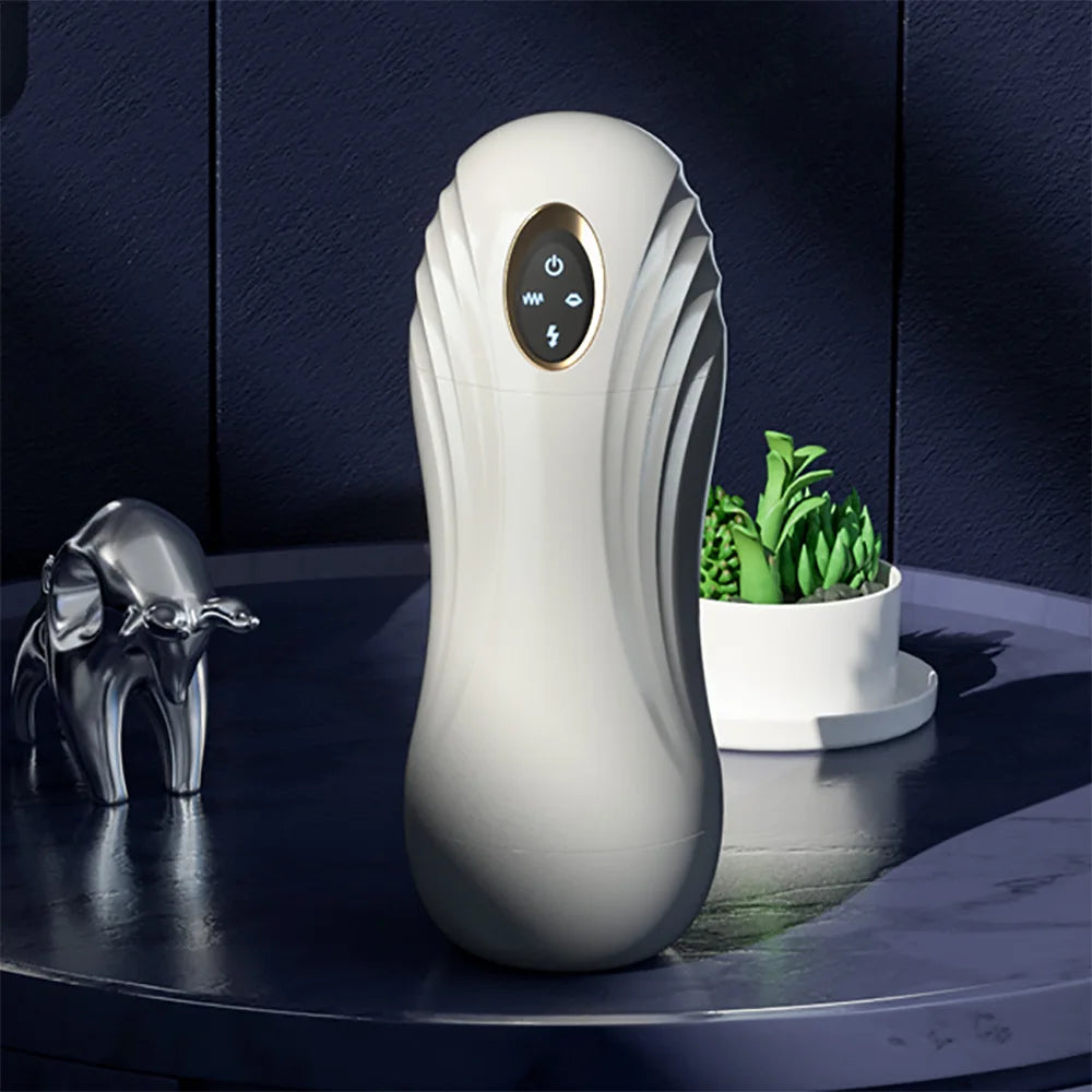 Automatic Sucking Male Masturbators Sex Machine Blowjob Toy Adult Sex Toys for Men Pocket Pussy Stroker Vibration & Suction 18+