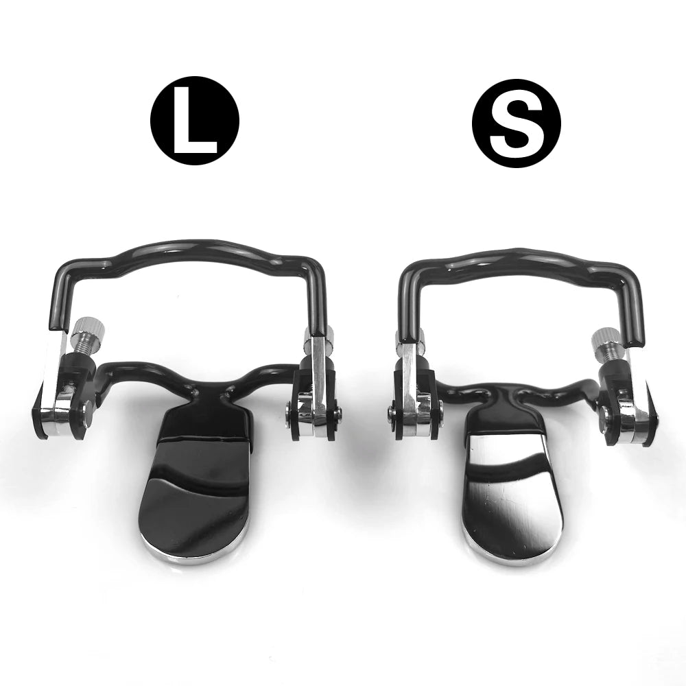 BDSM Stainless Steel Adjustable Mouth Plug Restraint Blowjob Gag Mouth bondage Slave Deep Throat Gags Adult Sex Toys for Couples