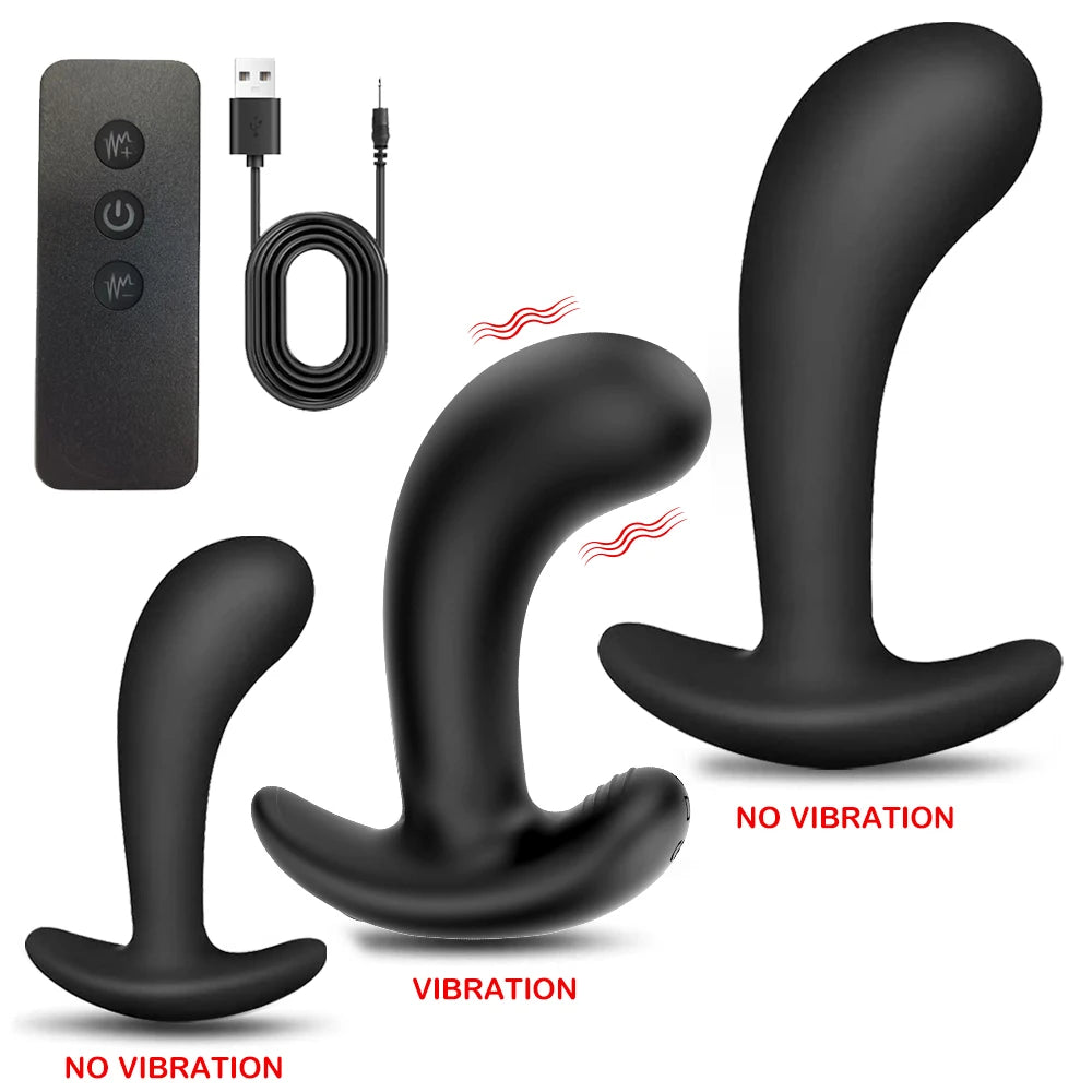 Prostate Massage Penis Fake Insert G Spot Unisex Toy for Man Women Silicone Anal Butt Plug Wearable Stimulation Ball Dildo 18+