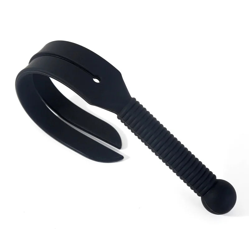 Pure Silicone Spanking Whip with Fetish BDSM Bondage Boutique Riding Crop for Couple Flogger Chastity Erotic Sex Toys