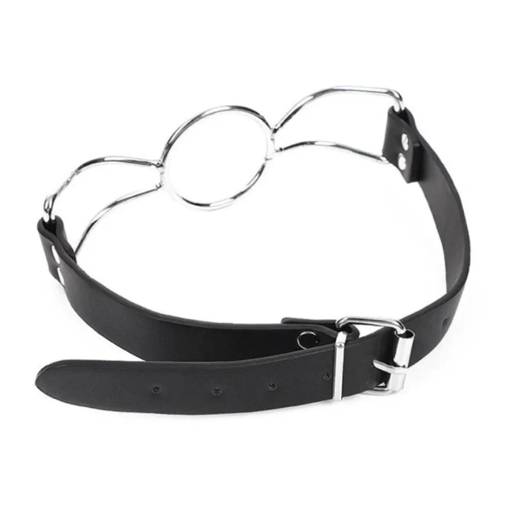 BDSM Ring Gags Open Mouth Adult Toy Bondage Restraints Couples Sex Game Erotic Accessories Oral Sex Toys 18