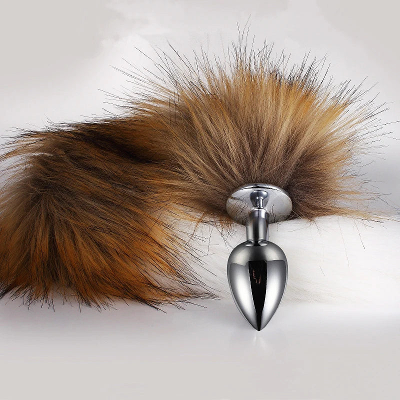 Exotic Accessories Anal Dilator Fetish Fox Tail In Ass Prostate Massager Goods For Adults Cosplay Games Butt Plug Bdsm Sex Toys