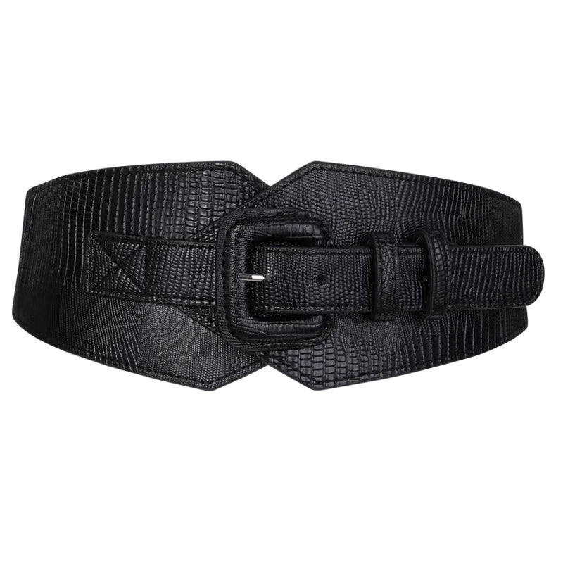 Plus Size Corset Belt Female Designer Belts For Women Dresses Wide Stretch Cummerbunds Elastic Ceinture Femmel Big Waistband