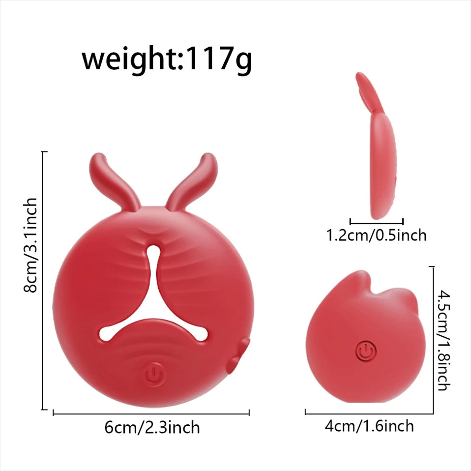 Sex Nipple Clamps APP Control Vibrator Teppellclamps Waterproof Magnetic Rechargeable Erotic Gadgets Accessories Women Sexy Tоy