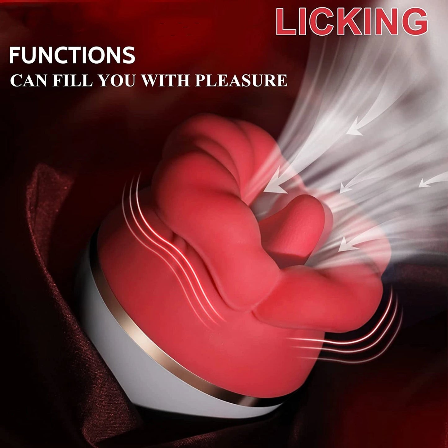 Powerful Licking Vibrator For Women Clitoris Stimulator Female Oral Nipple Massager Vagina Masturbators Adult Sex Toys