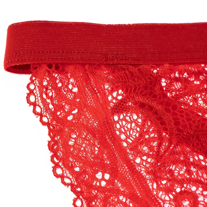 Lingerie Mens Thongs G-string Jockstrap Sexy Lace Underwear G String Homme Panties Bikini T-bacck Briefs