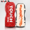 Male Masturbator Cup Soft Pussy Sex Toys Transparent Vagina Adult Endurance Exercise Products Vacuum Pocket Cup Sex Toys for Men