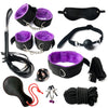 Bdsm Set Kits Adult Sex Toys Nylon Bondage for Women Couples Men Handcuffs Collar Nipple Clamps Whip Spanking Exotic Accessories