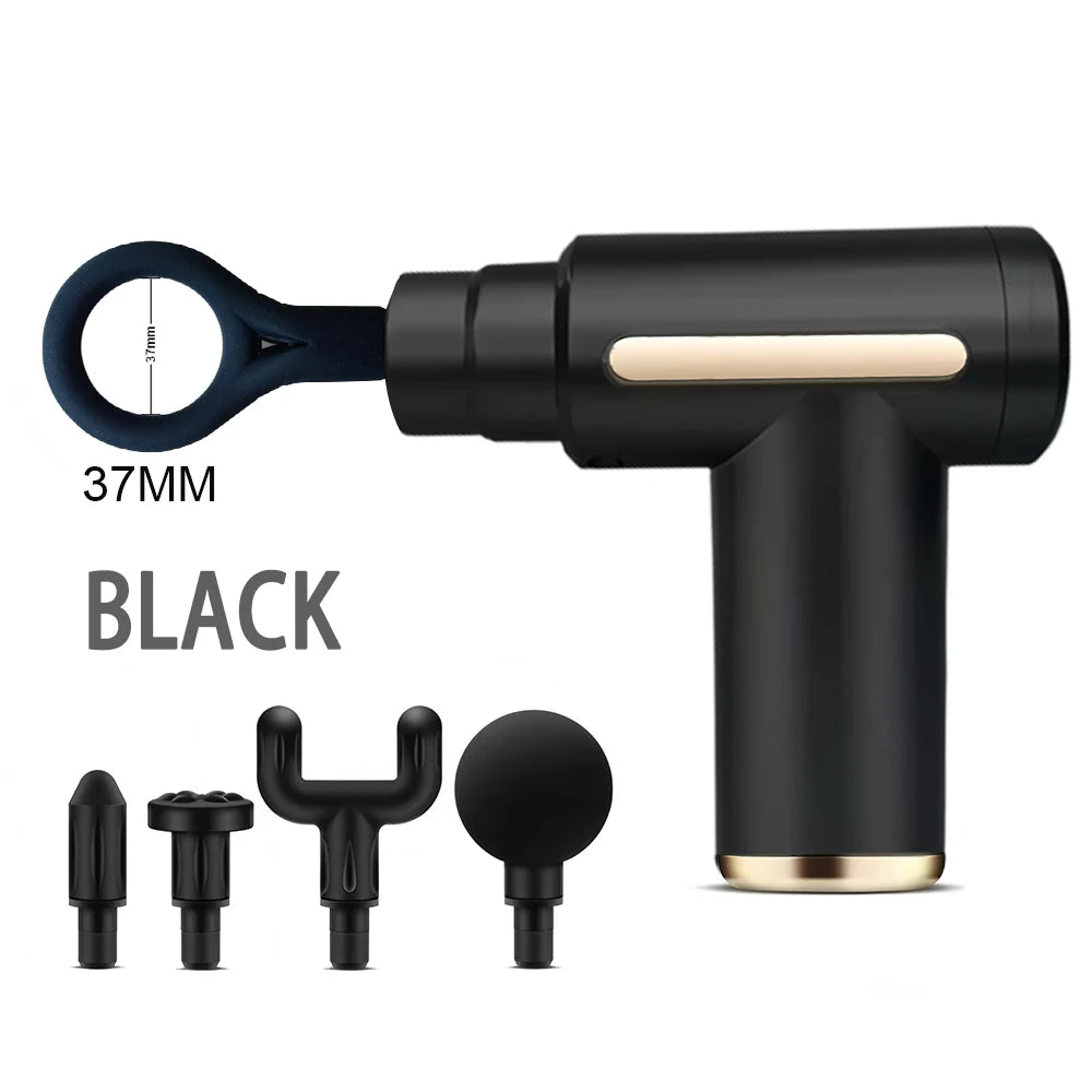 Male Masturbation Ring Penis Vibration Masturbator Male Training Relaxation Silicone Massage Gun Head For Masturbation Tool