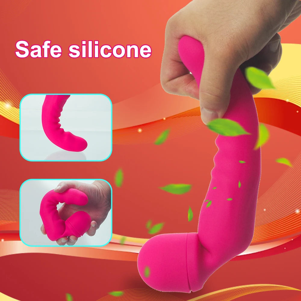 Powerful Vibrator Dildos Wand for Women Clitoris Stimulator G Spot Vibrator for Women Vagina Massager Adult Sex Toys for Woman