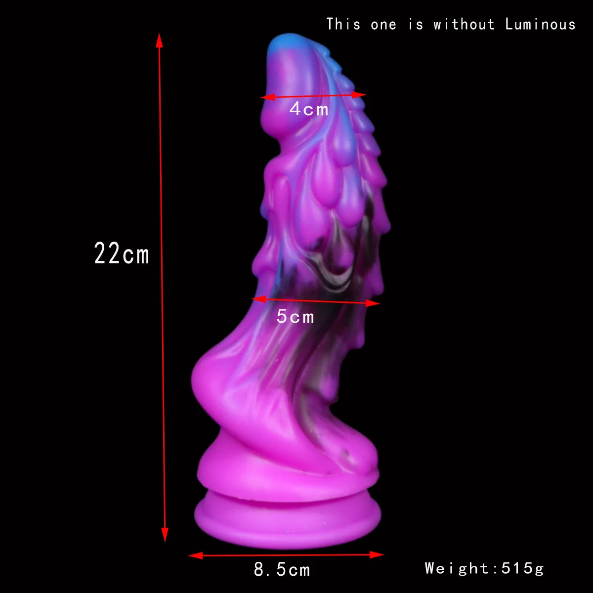 Colourful Glowing Dildo Sex Toys for Women Men Luminous Anal Plug Dick Penis Huge Dragon Monster Soft Big Butt Plug Adult Toy