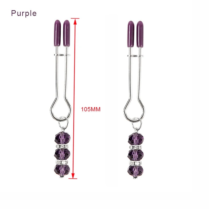 Adults Sex Toys For Women Nipple Stimulation Clamps Couple Erotic Flirt Games Fetish Slave Gay For Nipples Intimate Accessories