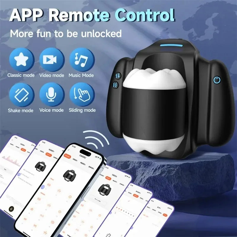 Automatic Sex Machine for Men Telescopic Male Masturbator Cup Vaginal Penetration Pocket Pussy Adult Pleasure Toy